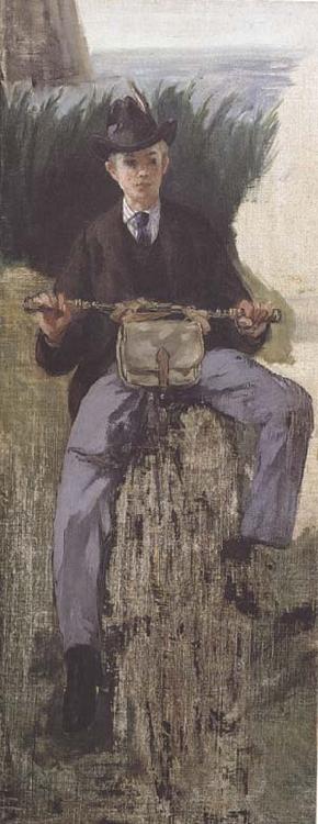 Edouard Manet Le Velocipede (mk40) oil painting image